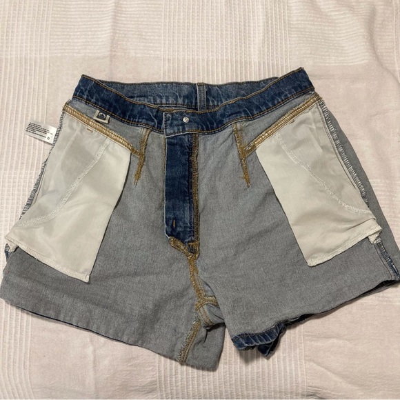 Universal Thread Blue Jean Shorts High-Waisted Cuffed | Size 8/29 - Picture 12 of 15
